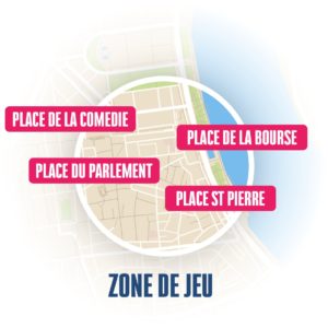 Zone de jeu escape hunt entre adolescents